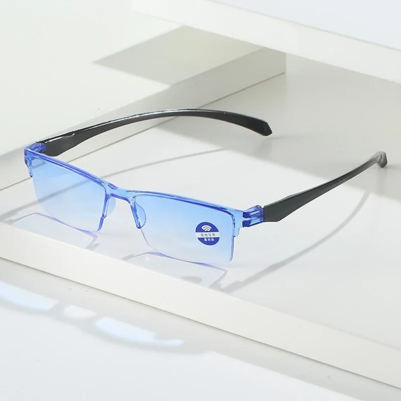Smart Automatic Zoom Eyeglasses Ultralight Frame Anti-Blue Light Reading Glasses Men Women Optical Spectacle Computer Eyeglass