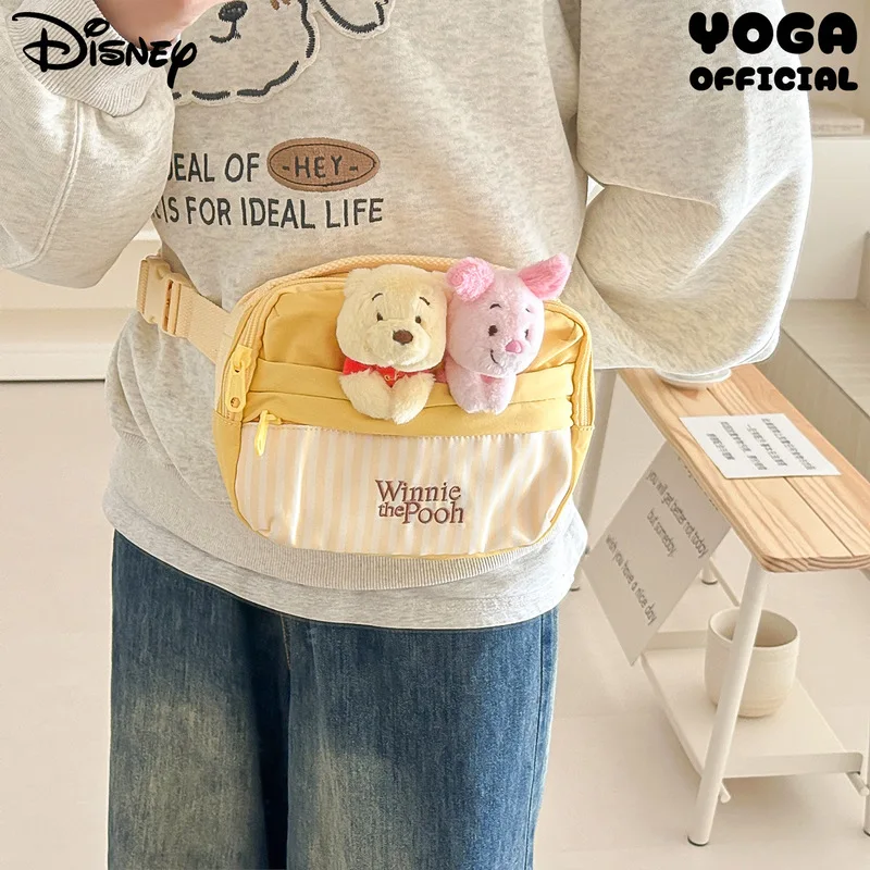 Disney Nieuwe Dames Handheld Crossbody Tas Mode Hoge Kwaliteit Student Boodschappentas Cartoon Veelzijdige Dames Mobiele Opbergtas