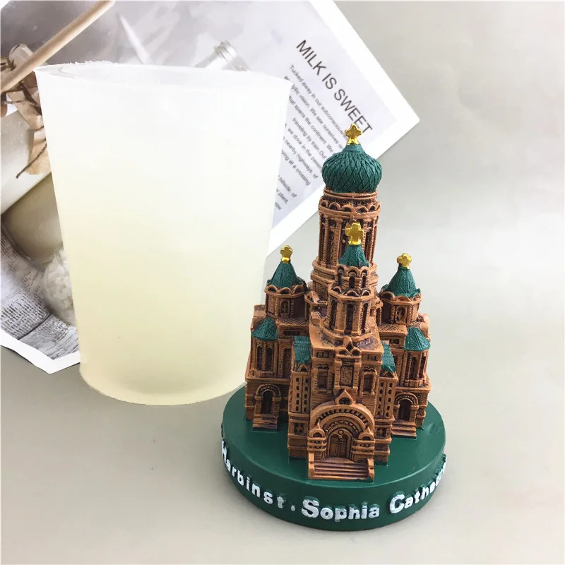 

Силиконовая форма «сделай сам» для церкви Софии