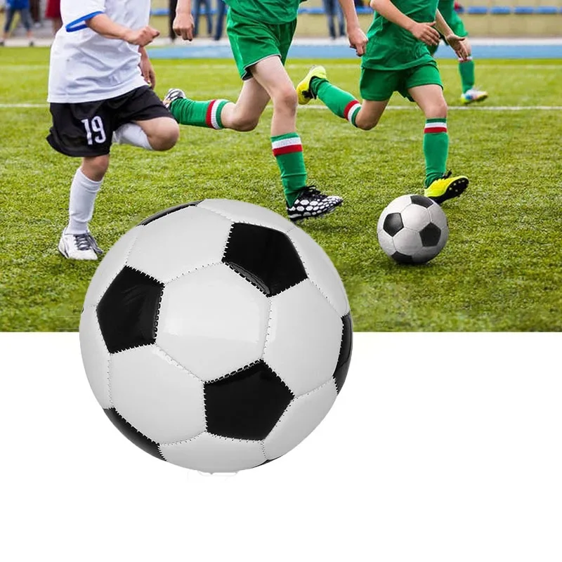 Rubber Football Adult Match Balls Training Football Inflatable Classic Soccer Ball Kids Kindergarten Toys Outdoor Sports Gifts