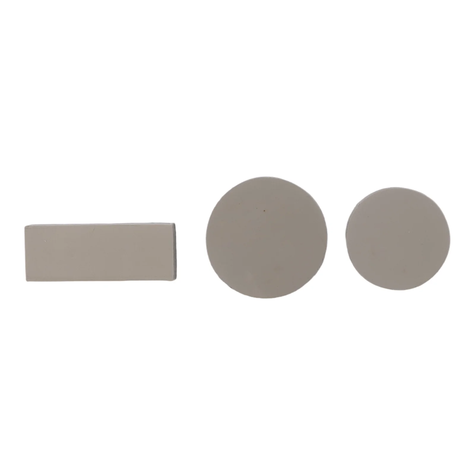 Replacement Parts Photosensitive Stamp Pad Crafting Projects Round And Rectangular Shapes 6 Pieces In Three Sizes