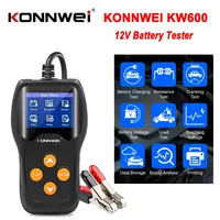 KONNWEI KW600 12V Car Battery Tester 100 To 2000CCA 12 Volts Battery Tools for The Car Quick Cranking Charging Diagnostic