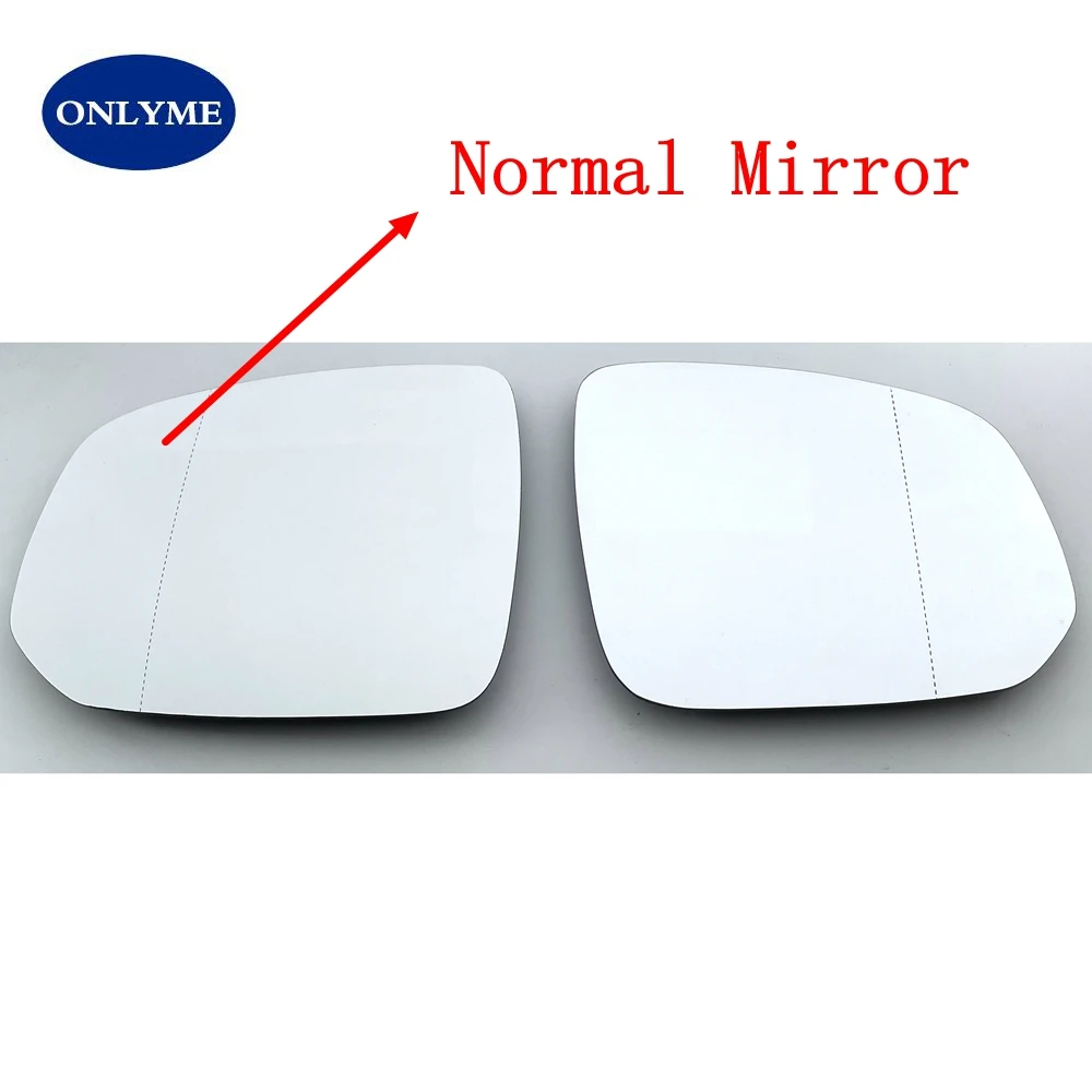 Car heated wide angle mirror glass with blind spot warning for VOLVO XC90 2015 2016 2017 2018 2019 2020 2021 2022