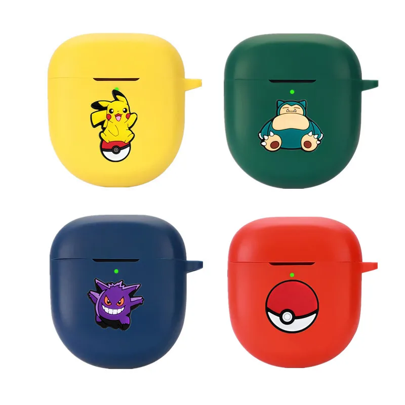 Funda Protectora de Silicona para Auriculares Potdemiel Pokemon para Bose QuietComfort Ultra / Ultra Earbuds 2.ª Generación / QuietComfort Earbuds 2