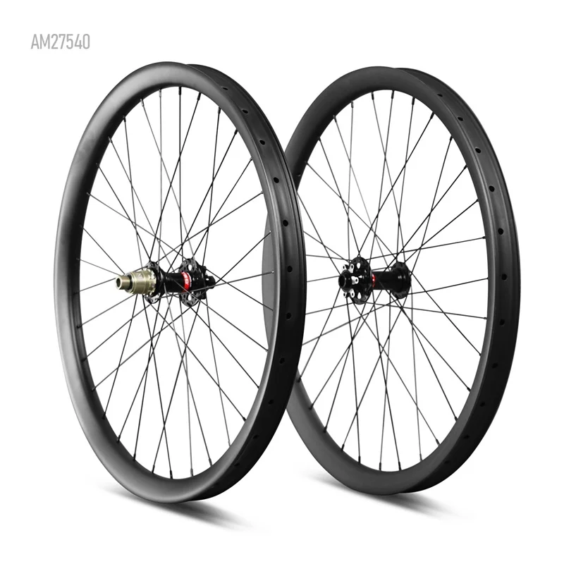 

MTB 27.5er Boost Wheels All Mountain Enduro Carbon Wheels Clincher Tubeless Ready 32/32 holes Carbon Wheelset