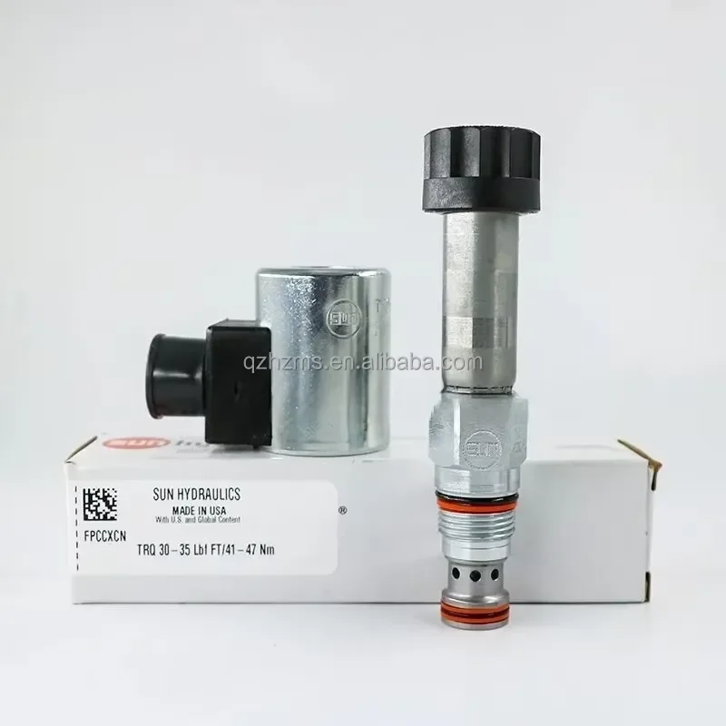 WSQ Proportional Flow Control Cartridge Valve FPCC XCN Cavity T-3A 0-42 L/min Pilot-Operated Hydraulic Counterbalance Valve