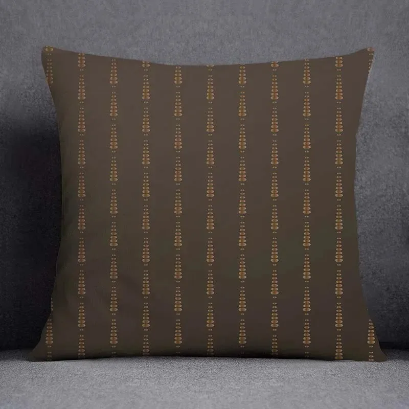 Square Office Cushion Cover Geometric Flower Collection Pattern Home Decor Pillow Cover