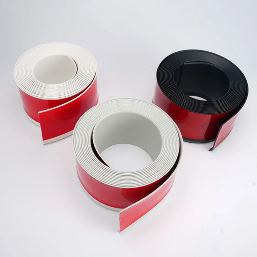

Flexible Self Adhesive Wall Corner Caulk Strip For Wall Edge Cabinet Tile Corner Molding Skirting