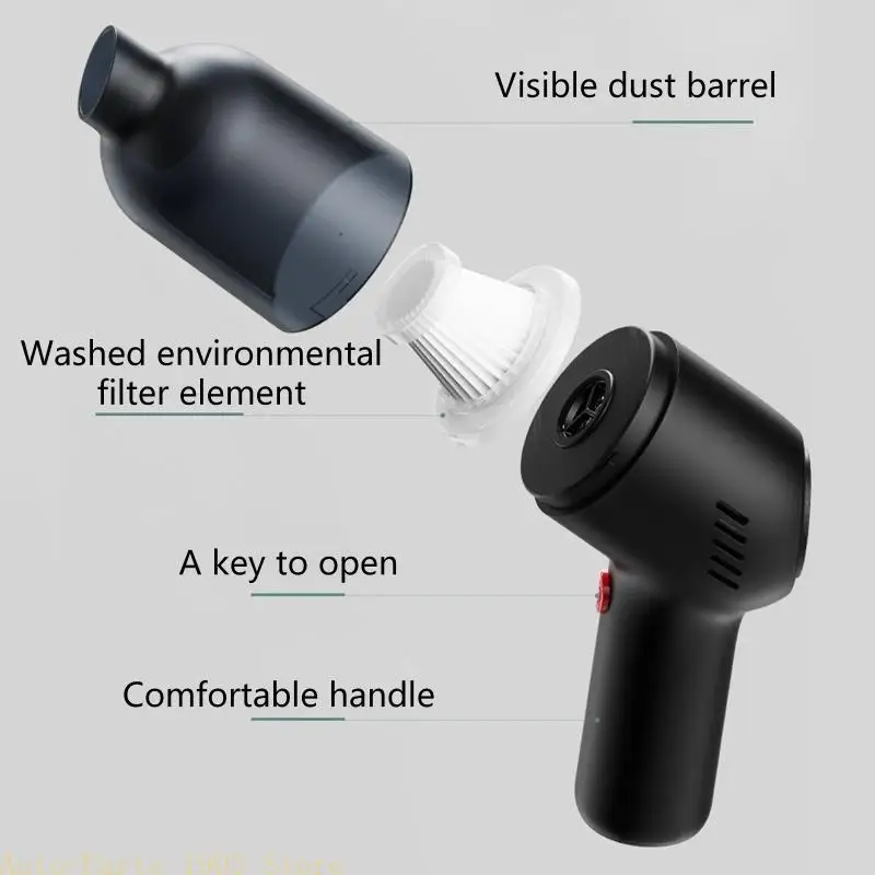 

E21C Convenient Suction Vaccum Cleaner 120W Powerful Vacuum for Housework