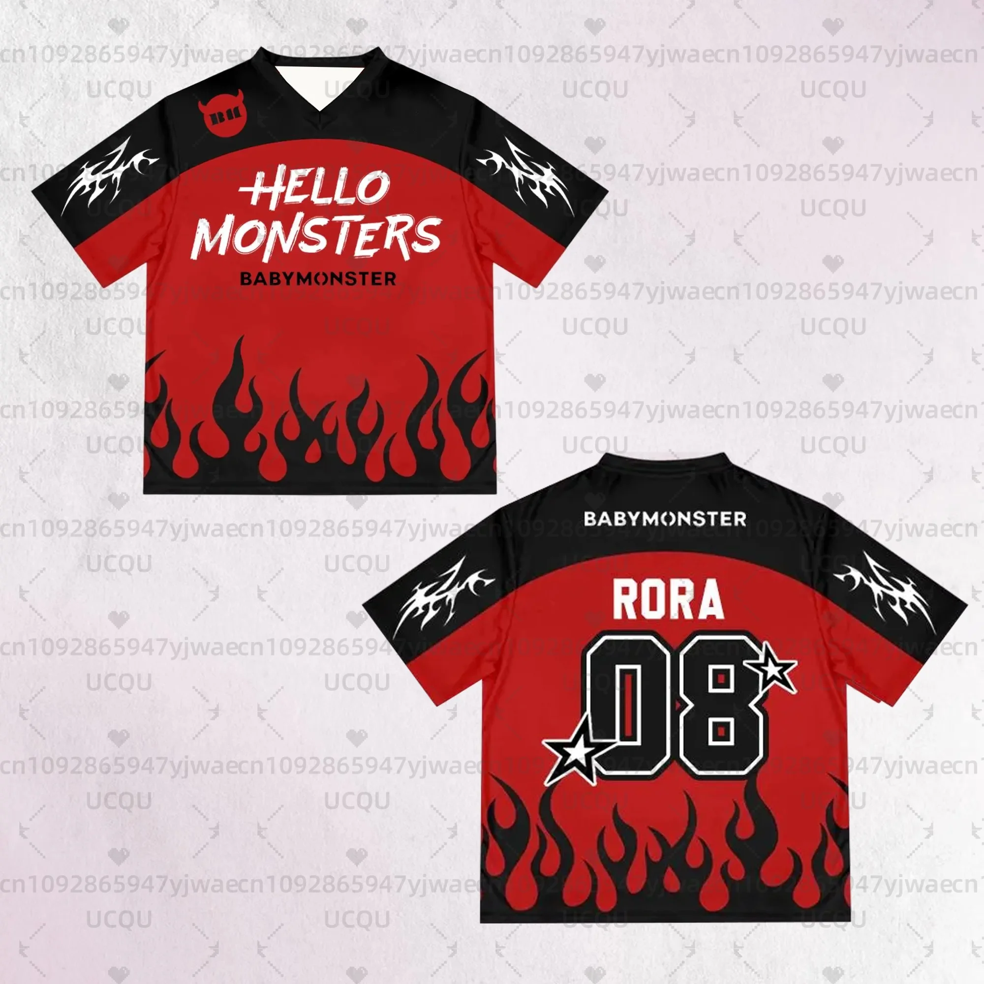 

Summer Men's Women's Boys' Casual Sporty Hello Monster Tour Girl Tee Outdoor Sports T-shirt Tops Tee 3D Print Graphic T-Shirt