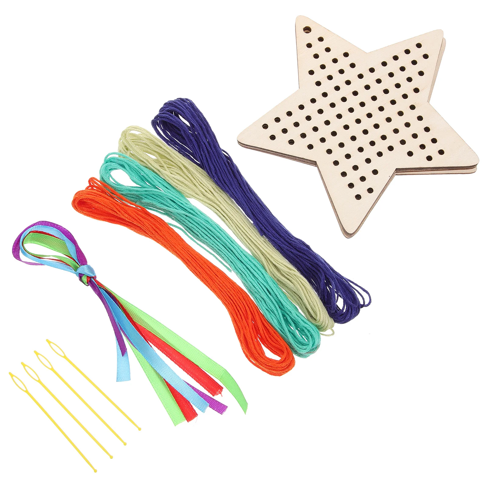 1 set 1 Set Wooden Bookmark Kit Diy Unfinished Hollow-Out Bookmarks For Kids Students Handmade Craft Reading Accessories