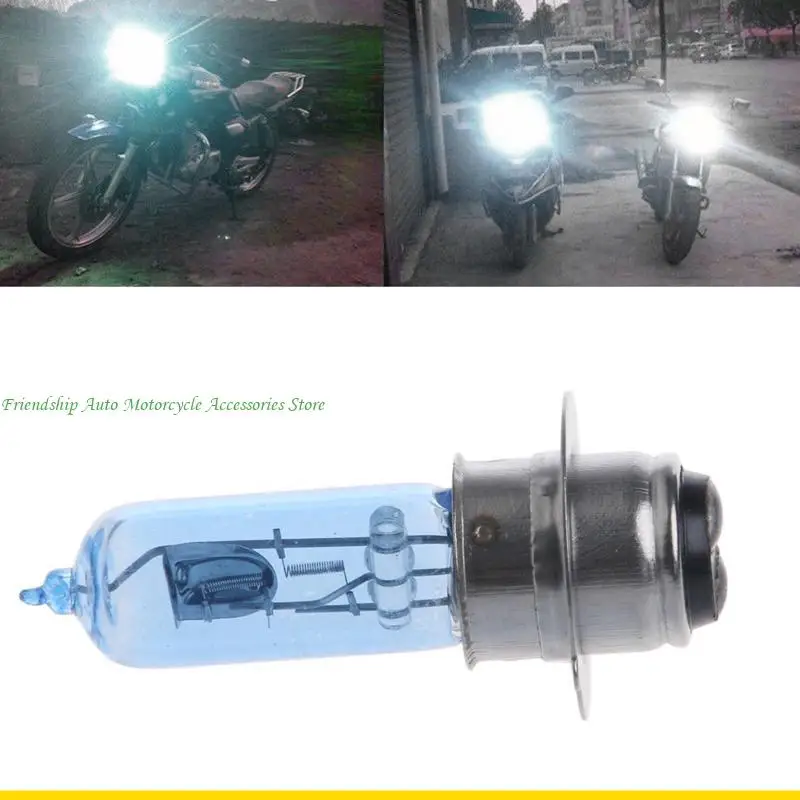 

SZCH 35W P15D-25-1 Motorcycle Headlight Bulbs Waterproof Hi Lo Lamp Scooter Accessories Fog Lights 12V