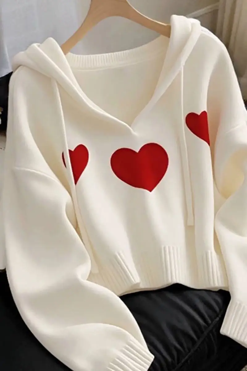 Sweet Heart Cardigan for Women Autumn 2025 New Embroidered Knitted Sweater Women's Trendy Fluffy Knitted Coat Fashion M482