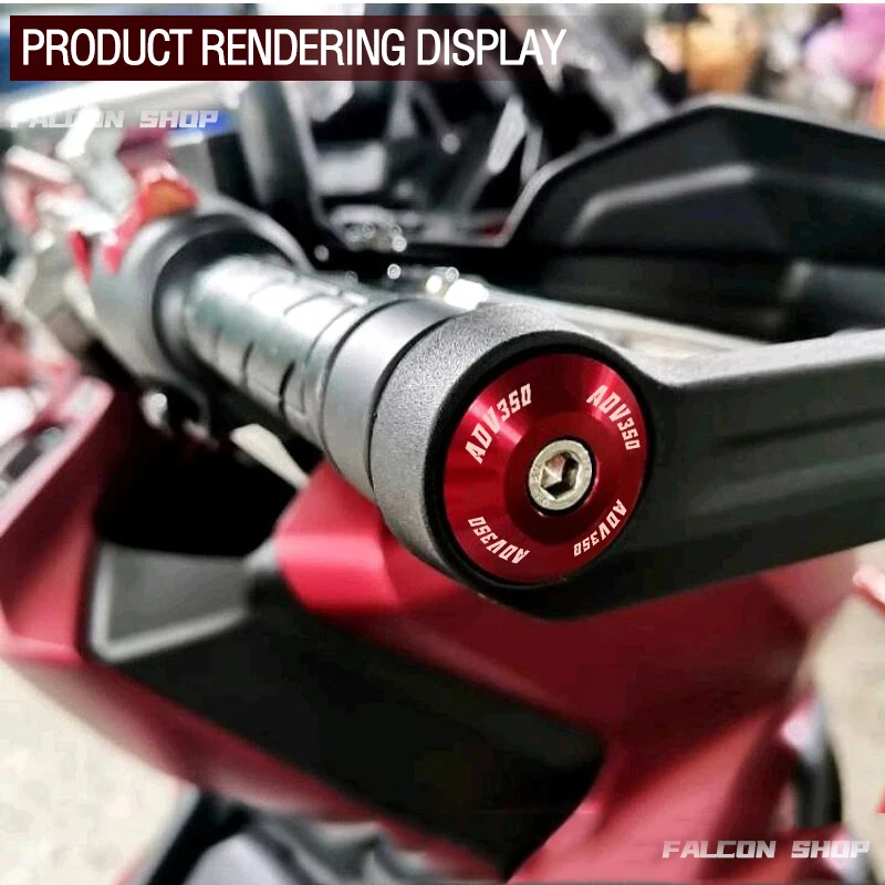 Suitable for Honda ADV350 Modified Handlebar Plug Decorative Cover 2022 2023 2024 2025 ADV350 Handlebar Terminal