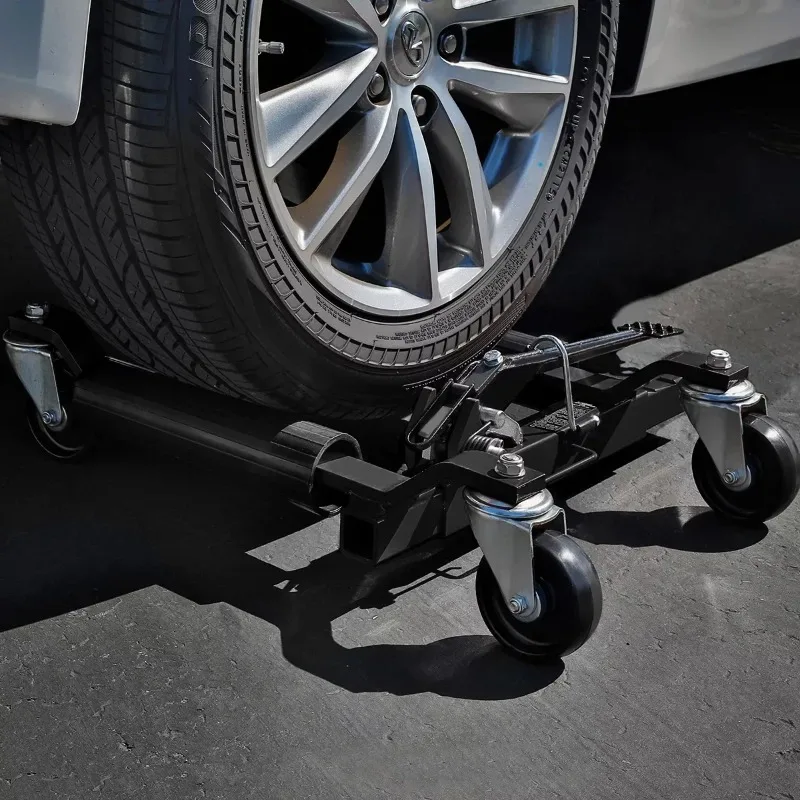 타이어 휠 캐스터 돌리 1500lbs 고잭 자동차 차량 스케이트 유압 포지션 12인치 유압