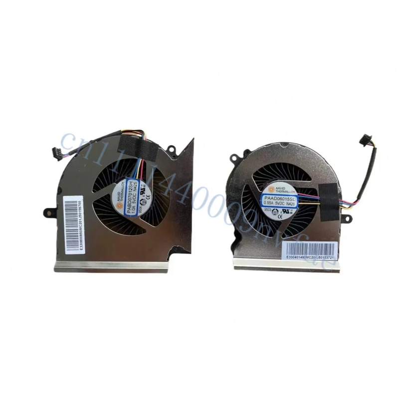 NEW Laptop CPU GPU Cooling Fan For MSI GE65 Raider 9SF 9SE GP65 Leopard 9SD 9SF MS-16U2 16U1 Radiator PABD07012SH N425 N426 0.2