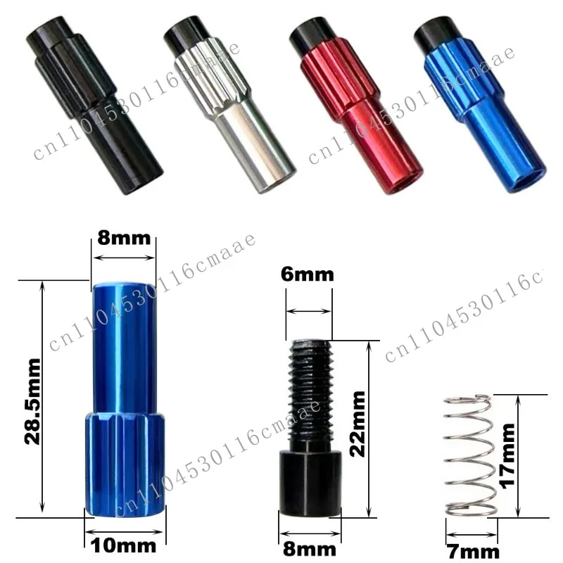 Variable speed brake coaxial regulator road car 4mm hand variable freeze frame fine adjustment screw