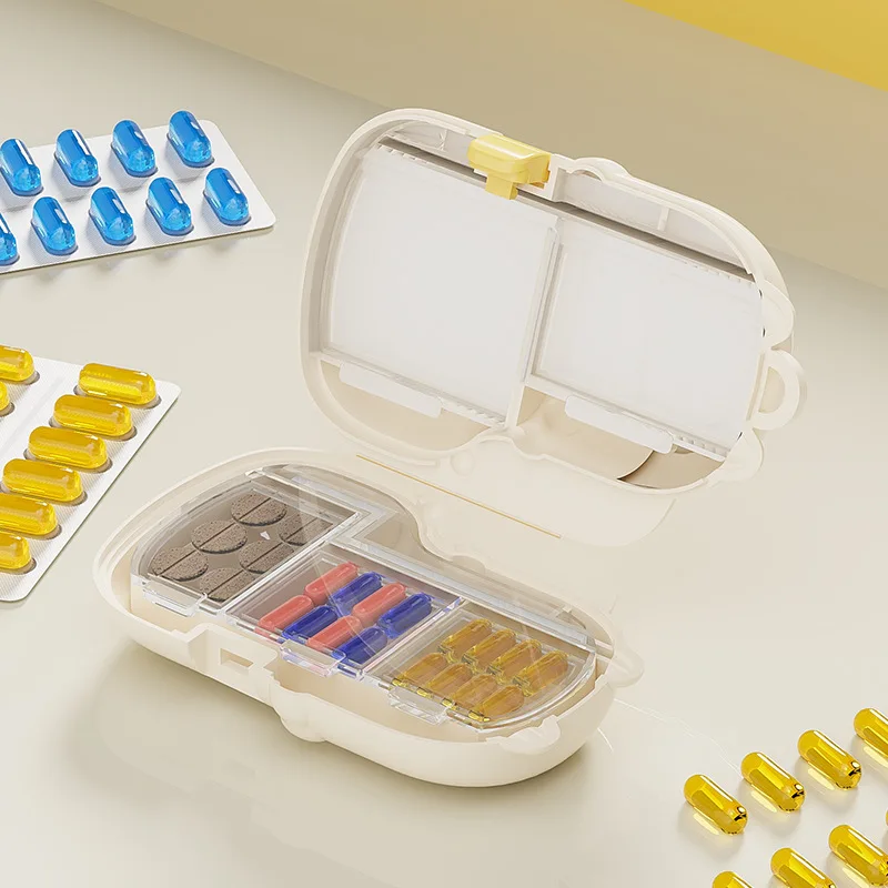 高級旅行収納ボックス ポータブル多機能ジュエリーネックレスオーガナイザー インスタイル 耐久性のあるアクセサリー用薬ケース