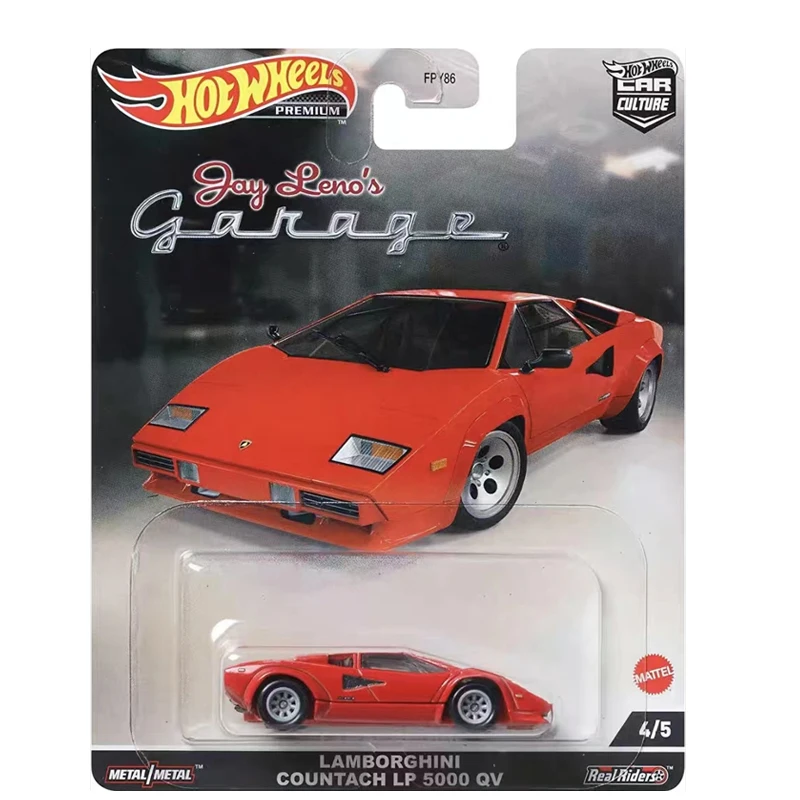 original hot wheels Premium Car Culture Jay Leno\'s Garage Diecast 1:64 Voiture jay leno tank McLaren F1 boys toys for children