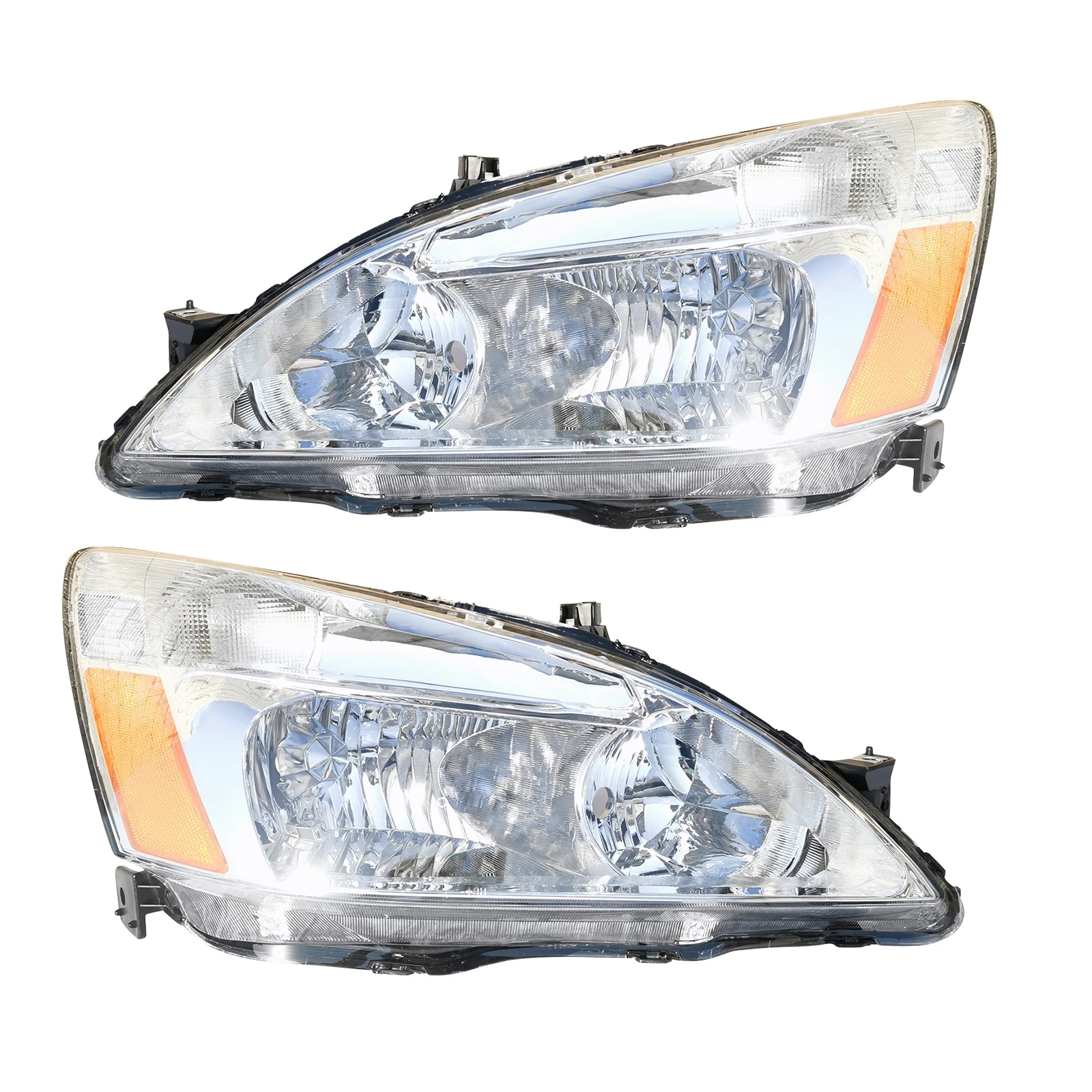 

Фара в сборе для Honda Accord 2003-2007 годов, прозрачные линзы, 1 пара фар