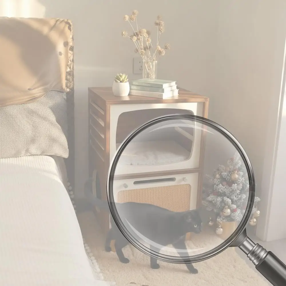 

2-уровневый центр активности для кошек в стиле ретро с когтеточкой, двухслойная кровать для кошек, дышащая для детской площадки для домашних животных, маленькое гнездо