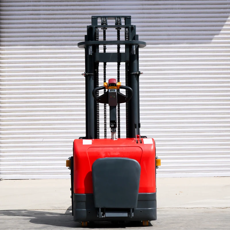 Pallet Stacker Multi-spec Optional Lifting Height Flexible Fork Adjustment For Various Size Standard Plastic Wooden Pallet