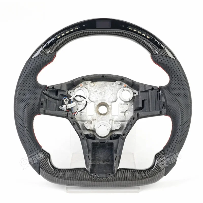 TOP Model Y 21-22 Modification With Carbon Fiber New Energy Vehicle Steering Wheel