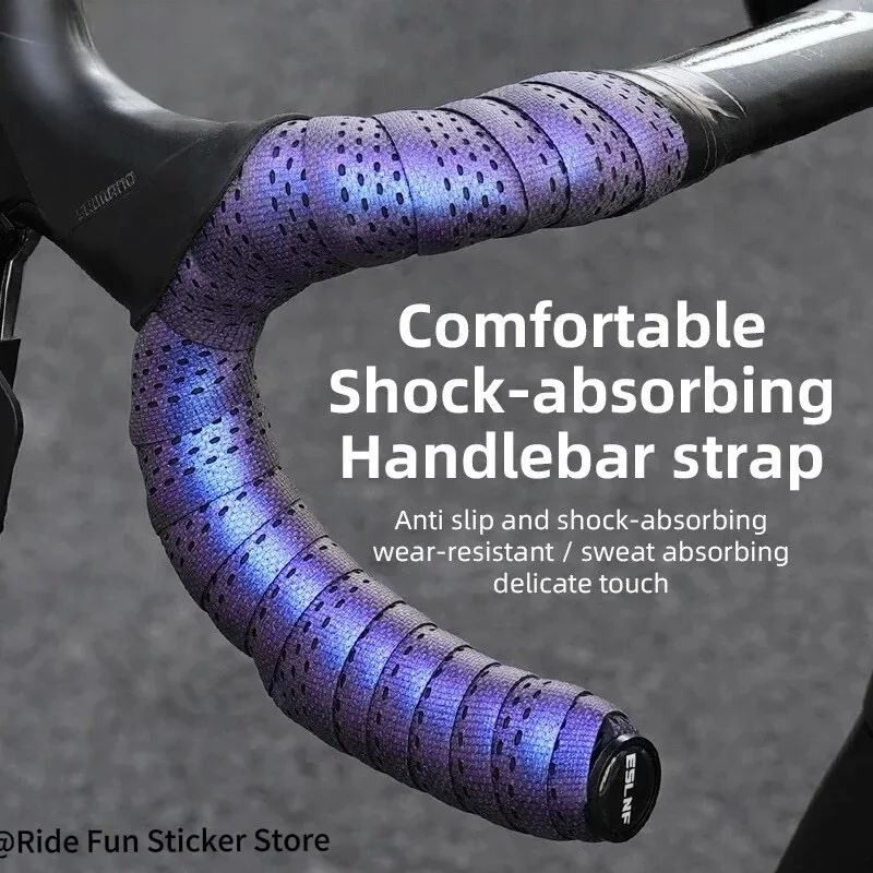 

Лента для ручки шоссейного велосипеда, утолщенная лента для ручки велосипеда из ЭВА, амортизирующая, износостойкая, нескользящий ремень, лента для велосипедного велосипеда