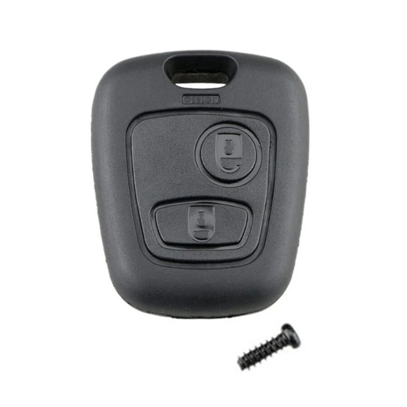 2 Button Remote Key Shell Protective Case Cover Fob for Peugeot- 206 Citroen C1 918B