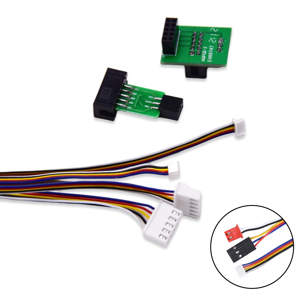 3D Printer Parts BL Touch Cable Extension Wire With Adapter Green  Board with Bracket For Ender3/Ender3 Pro/ Ender5/CR10