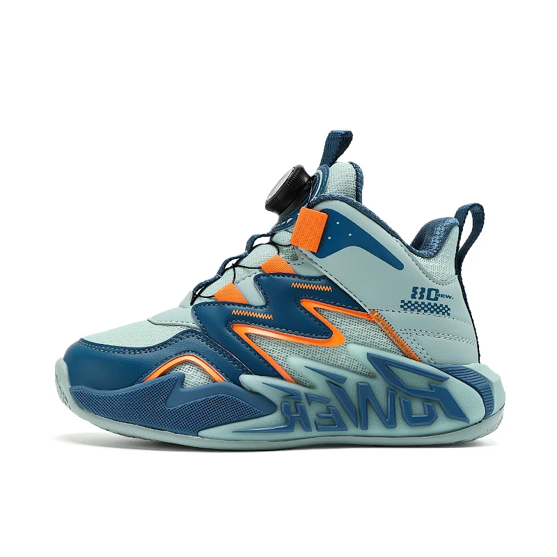 Daily Sports Basketball Sneakers High Top Protection Shock Absorbing Lightweight Breathable Wearproof Outdoor Fitness Training