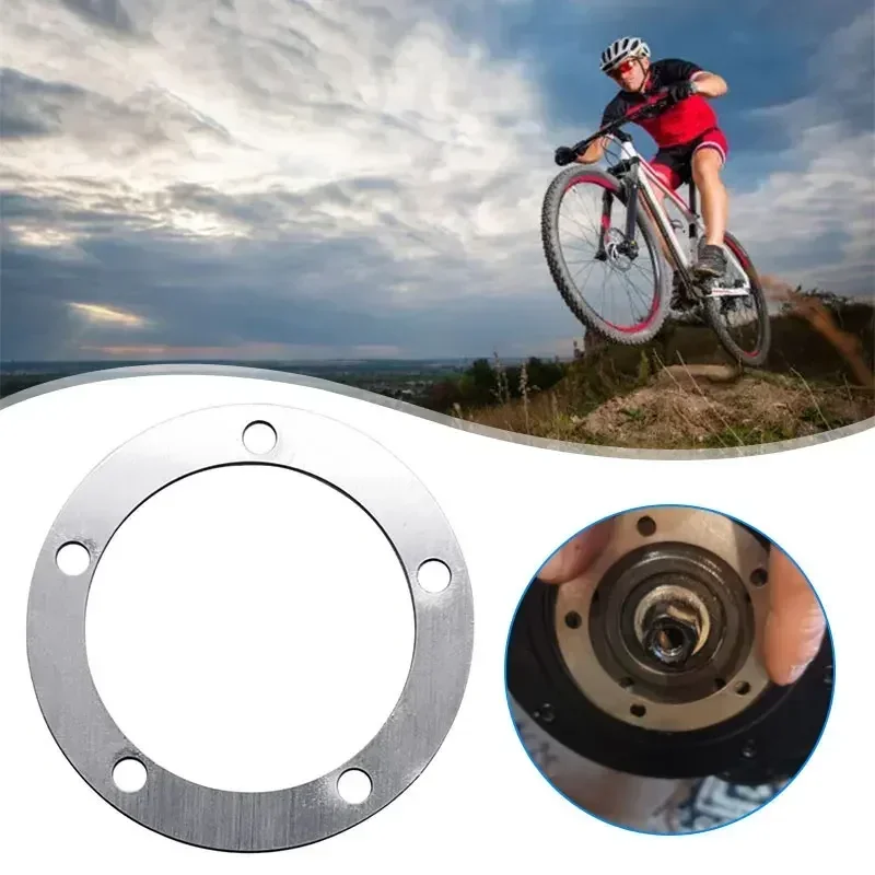 E-bike Washers Electric Bicycle 42T Chain Ring Offset Correction Spacer For BAFANG BBS01 BBS02 Gasket Cycling Parts Accessories