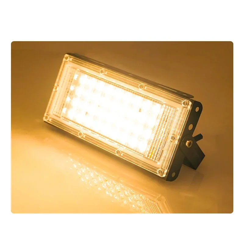LED Floodlight Bulb 30W AC 220V 230V 240V Warm White Lamp Flood Light Spotlight Outdoor Waterproof for Street Garden Square