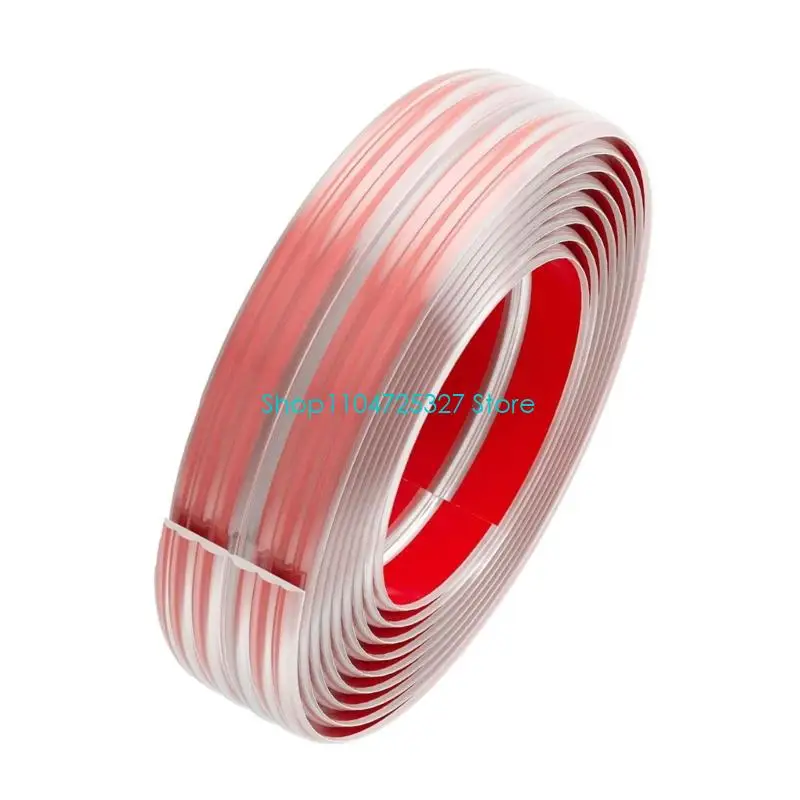 D8KF واقي TPE قولبة مرنة 6 متر × 20 مللي متر شرائط امتصاص الصدمات للتركيب السلس على الزوايا والحواف #4