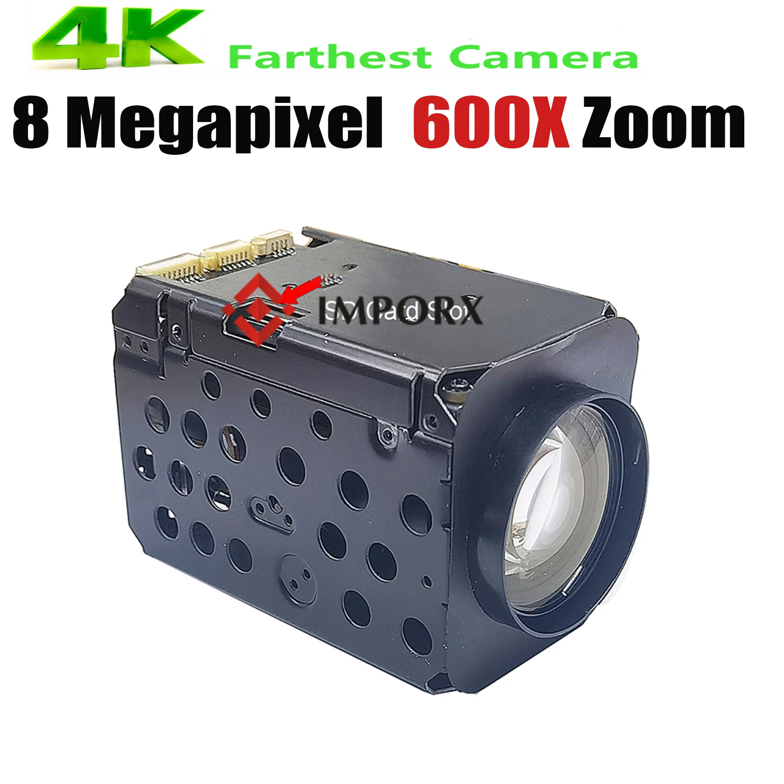 

8MP 4K 600X Zoom POE IVM4200 P2P ONVIF IMX415 SD 256GB IP Camera Two Way Audio