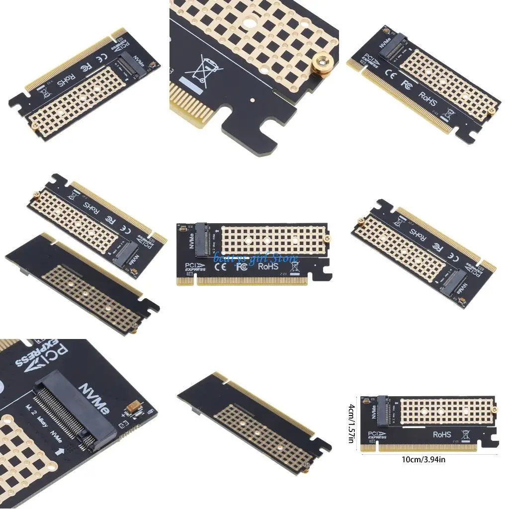 

C7AB PCIE X16 до NVME SSD Адаптер поддерживает расширение жесткого диска NVME