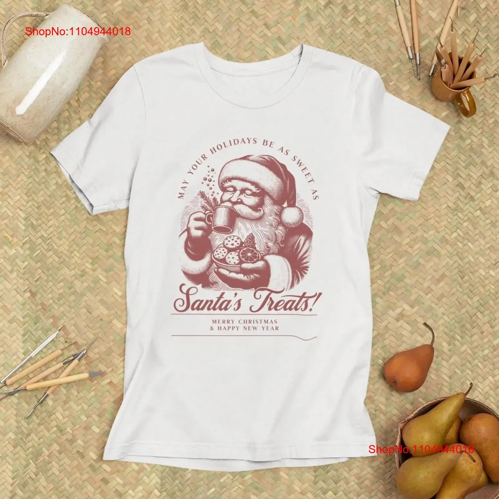 عيد الميلاد تي شيرت سانتا يعامل عيد ميلاد سعيد عزر خمر غسلها أوم مريحة عارضة الشارع الشهير الرسم تنفس