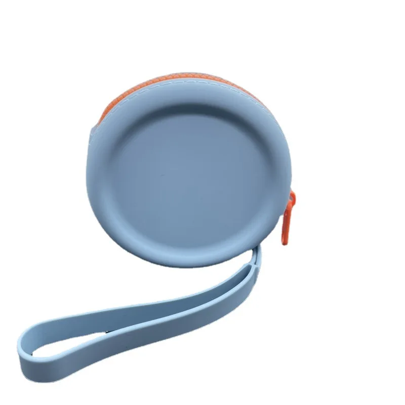 Poudres d\'entraînement anxieuses pour chiens avec lanière et crochet, alimentation en silicone portable, sac de rangement pour la marche en plein air