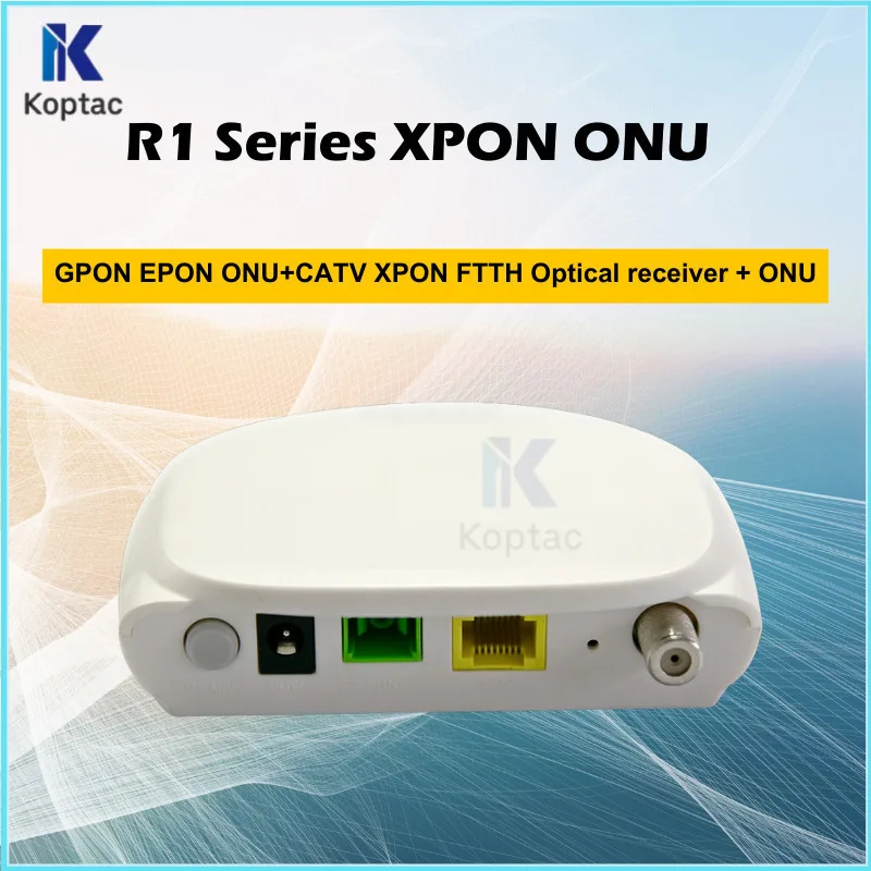 Gpon Epon ONU and CATV Optical Receiver + ONU All-in-one Optical To Rf Fibre To Network Port CATV+IPTV+Networking FTTH