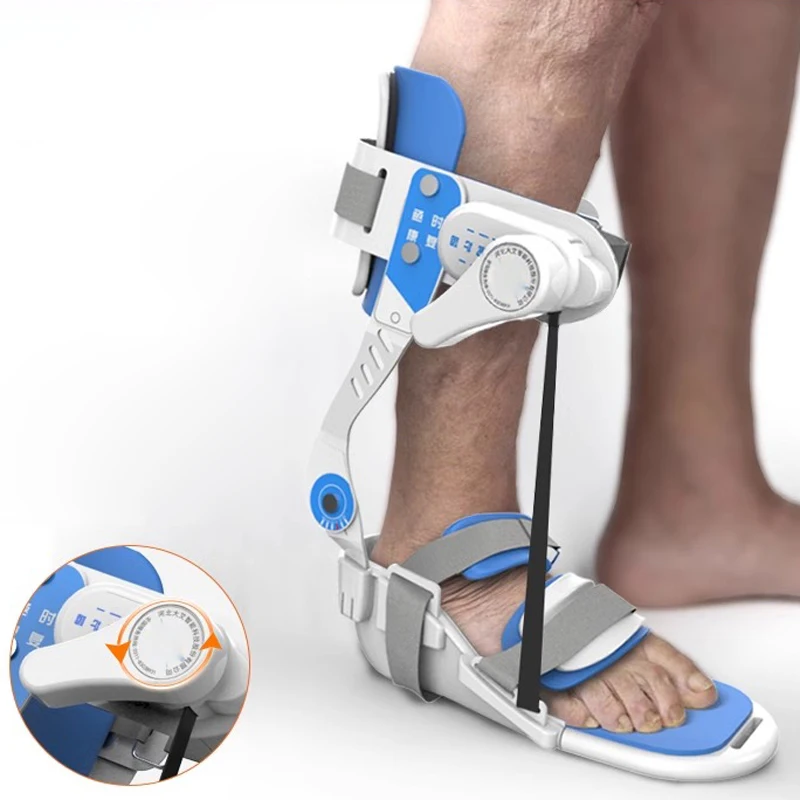 

Foot and ankle rehabilitation training device, hemiplegic stroke ankle, ankle brace, joint varus fixation, stretcher, centralize