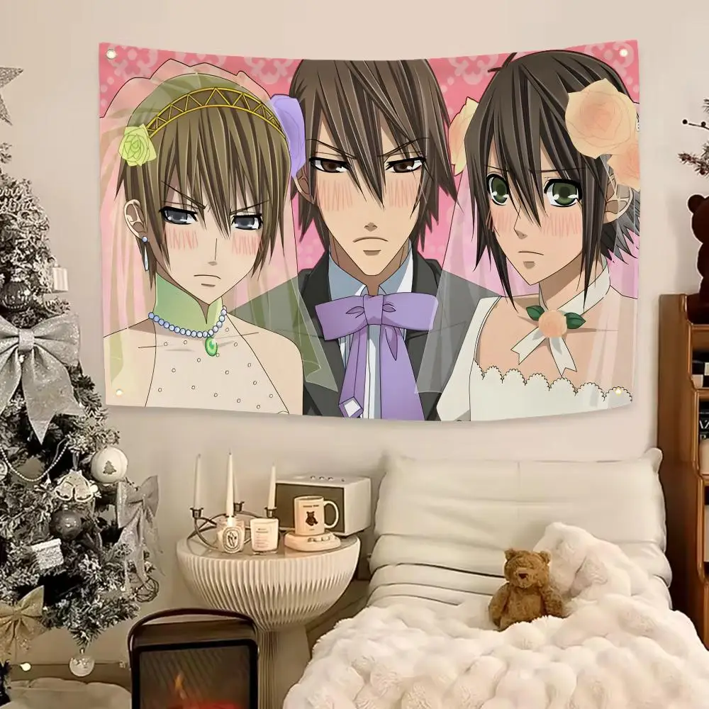 Popular Anime Junjou Romantica Flags Aesthetic Wall Hanging Flag Banner Bedroom Living Room Home Decor Large HD