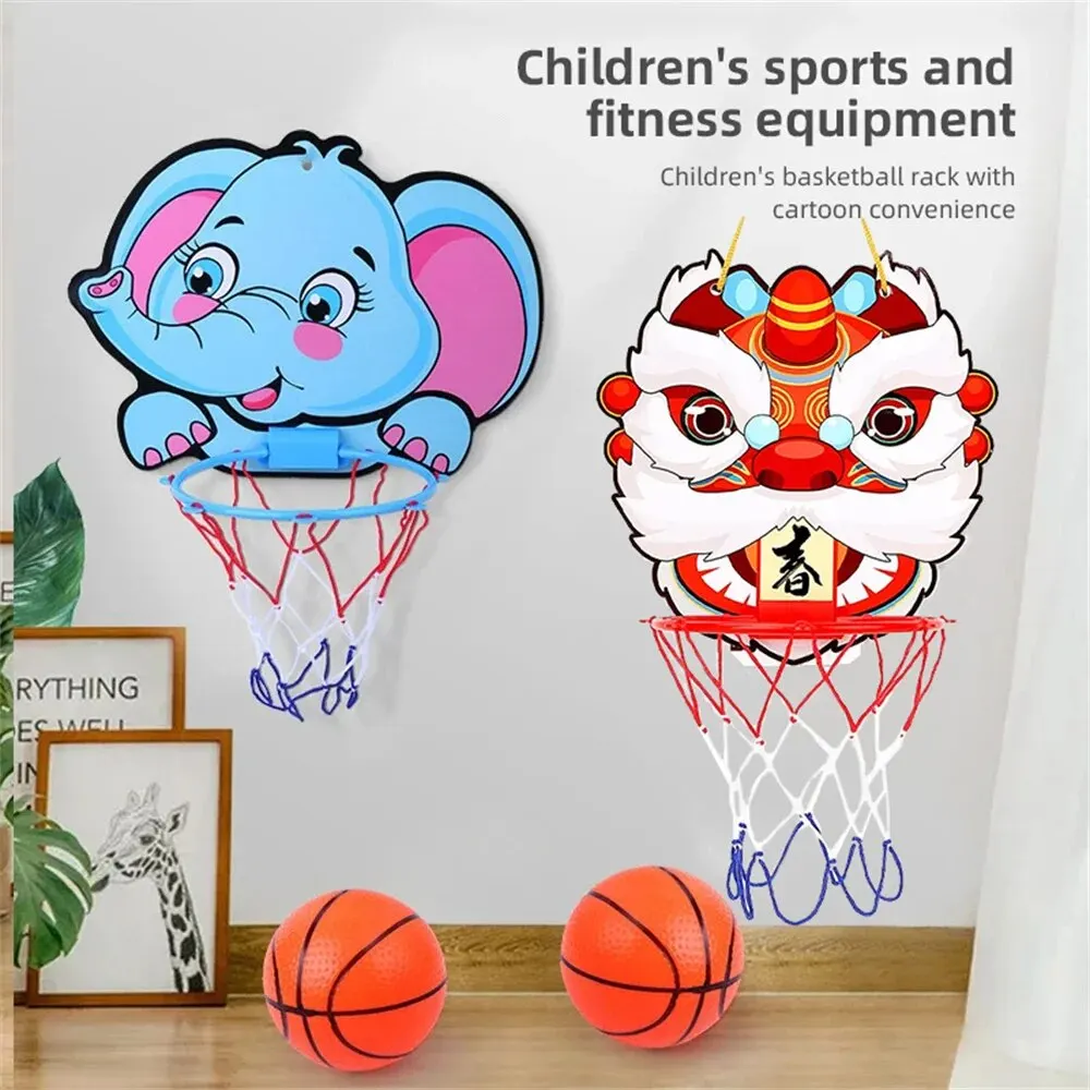 Kids Sports Toy Basketball Balls Toys for Boys Girls Wall Type Foldable Basketball Hoop Throw Outdoor Indoor Games Children Gift