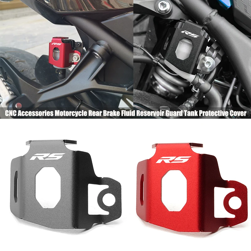 

For Aprilia RS660 RS457 RS 660 rs 457 2024 CNC Accessories Motorcycle Rear Brake Fluid Reservoir Guard Tank Protective Cover