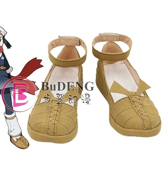 

Akari Bei Обувь для косплея Аниме Игра Сапоги ручной работы из искусственной кожи на заказ