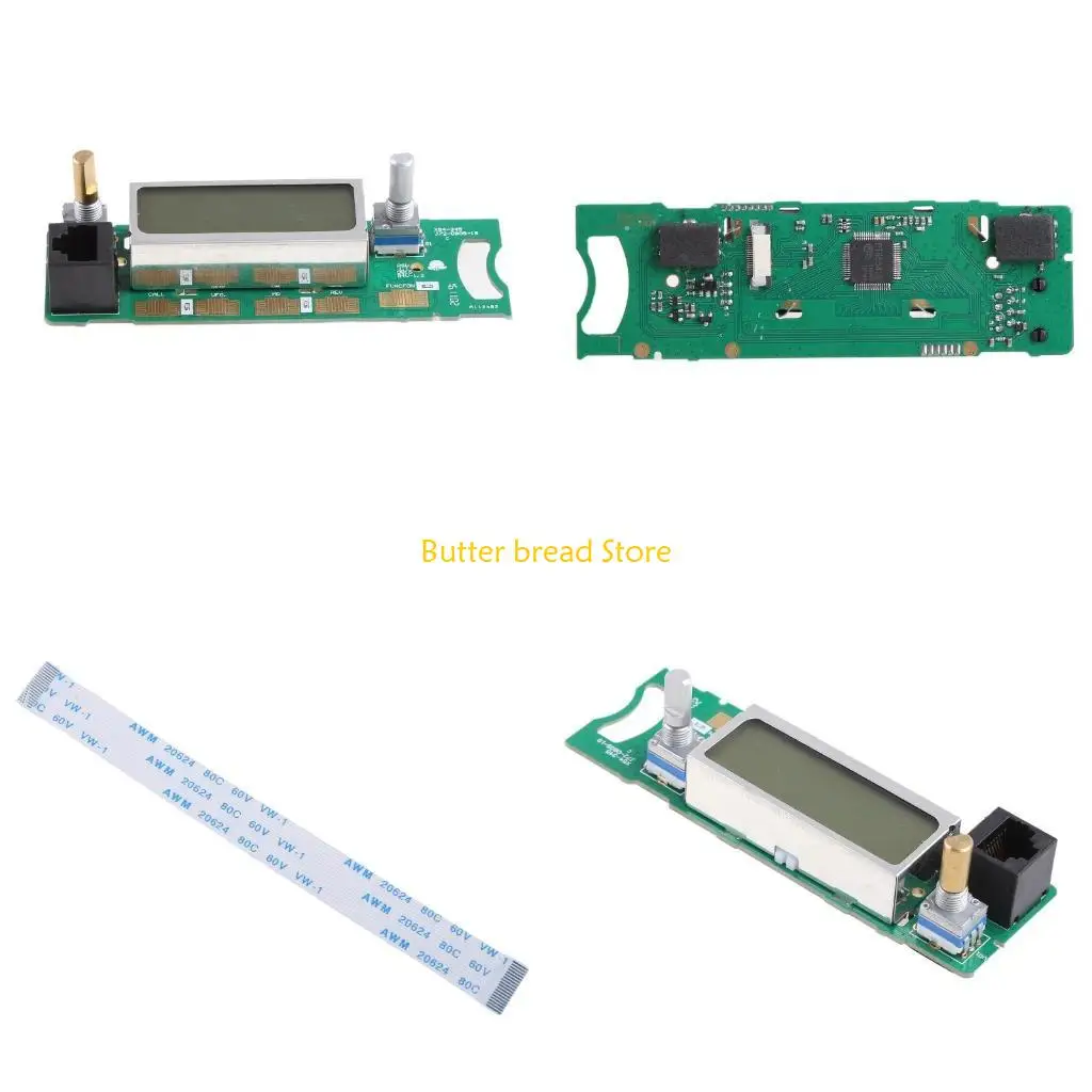 Substituição da tela lcd do painel frontal do rádio móvel do carro w89c para tm271a tm471a 271a 471 471a placa áudio lcd