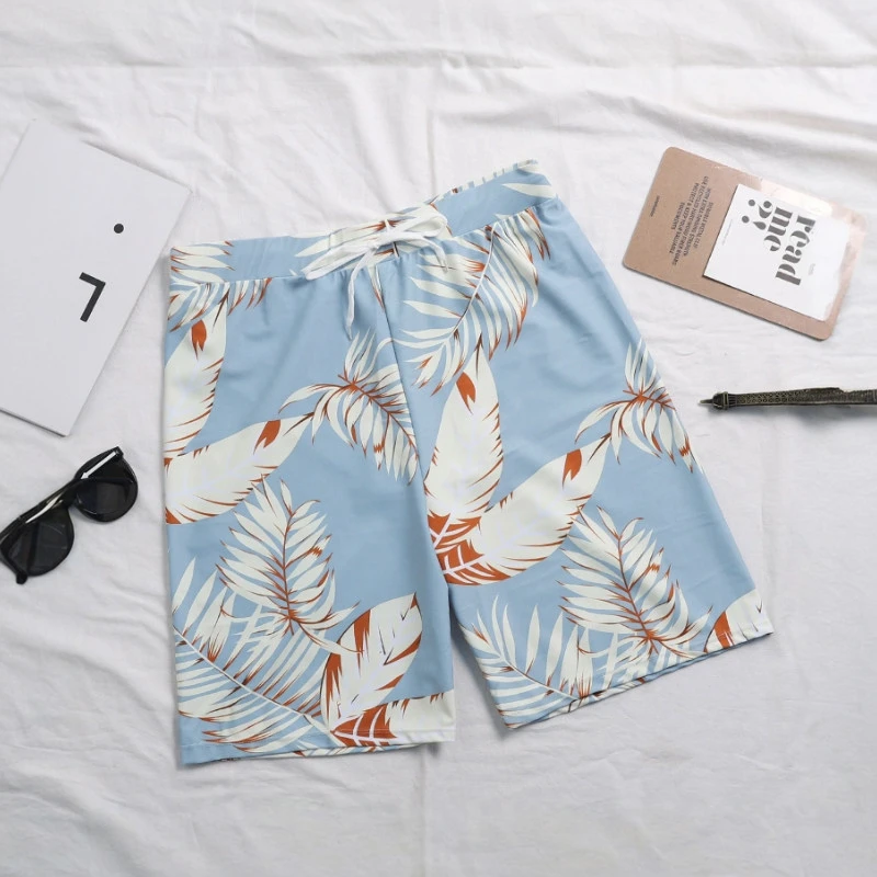 

Водонепроницаемые плавки-шорты для мужчин, пляжные штаны Qui-Drng, подходящие для плавания и посещения горячих источников, для пар.