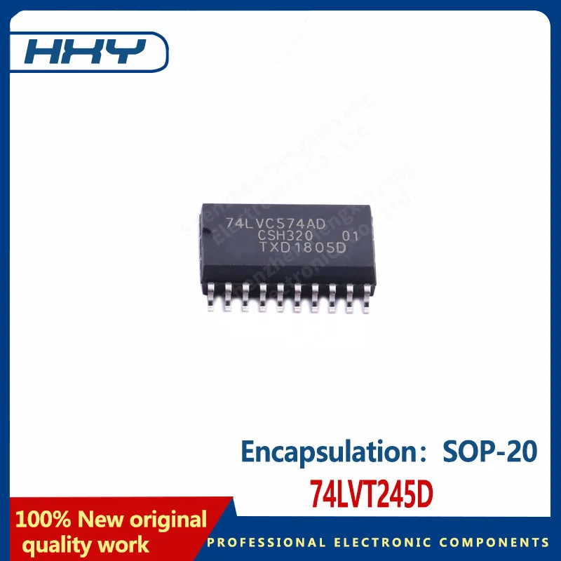 10pcs   74LVC574AD,118 package SOP-20 trigger chip