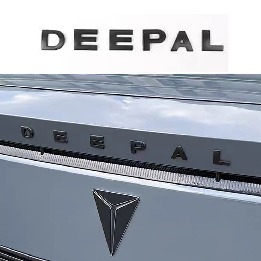 

Fit For CHANGAN Deepal G318 2025 2026 Car Emblem Sticker Metal Lettering Machine Cover Front Face Modification Accessories