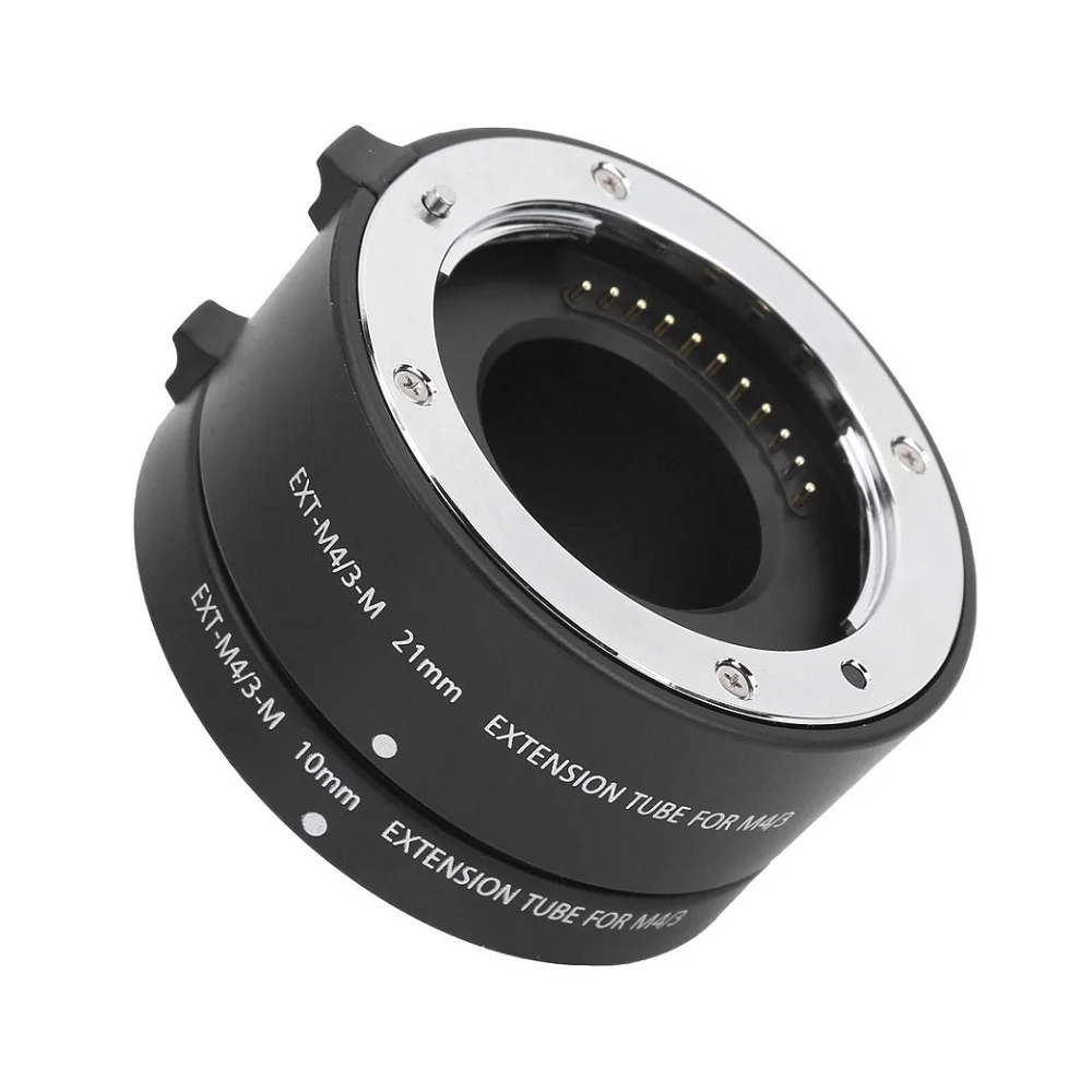 Mcoplus Auto Focus Macro Extension Tube Adapter ring for Olympus Panasonic M4/3 Mount GH4 GH5 GF6 GX7 E-M5 E-M10III E-PL5 GH6 G