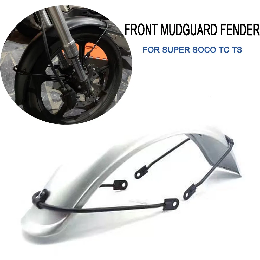 

Motorcycle Front Mudguard Fender Accessory For Super SOCO TC TS